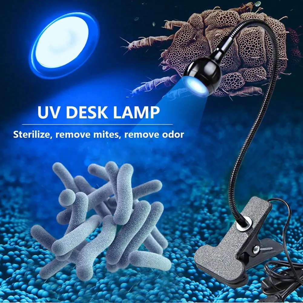 Светодиодный настольная лампа ультрафиолетового светильник USB УФ гель лак