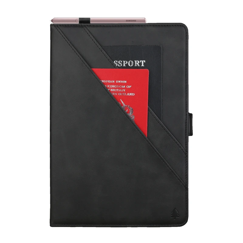 Многофункциональный кожаный чехол с двойной подставкой для Samsung Galaxy Tab S6 10 5 T860