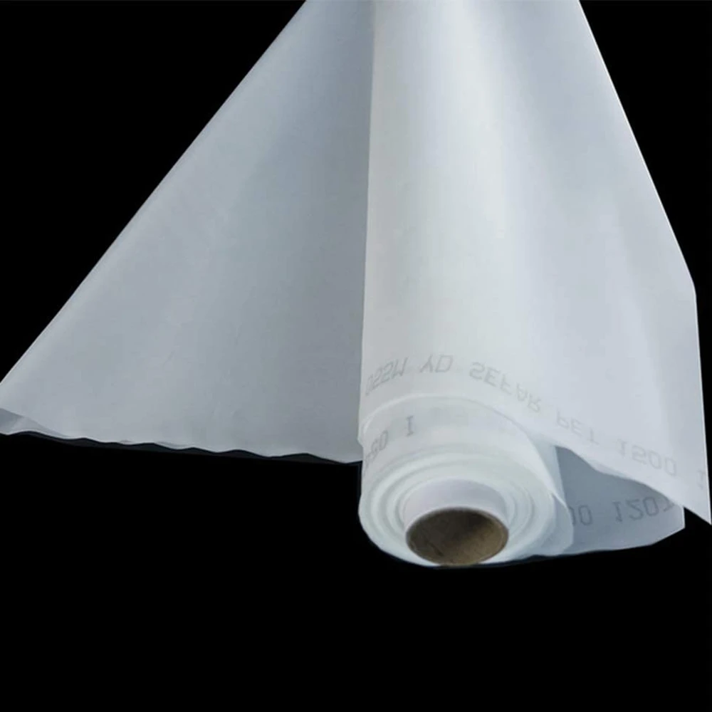 Трафаретная печатная Сетка из полиэстера 1 метр Ширина 165 см 120T/100T/48T/56T/64T/72T/80T/40T