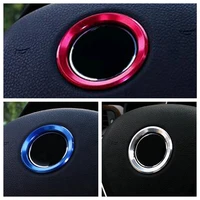 car interior styling steering wheel decoration ring circle trim sticker for bmw m3 m5 e36 e46 e60 e90 e92 x1 f48 x3 x5 x6