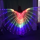 Флуоресцентные крылья для танца живота со светодиодной подсветкой