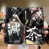cool anime crysta phone case for samsung galaxy s20 s21 ultra s10 s10e s9 s8 s7 note 20 10 9 8 plus tempered glass case