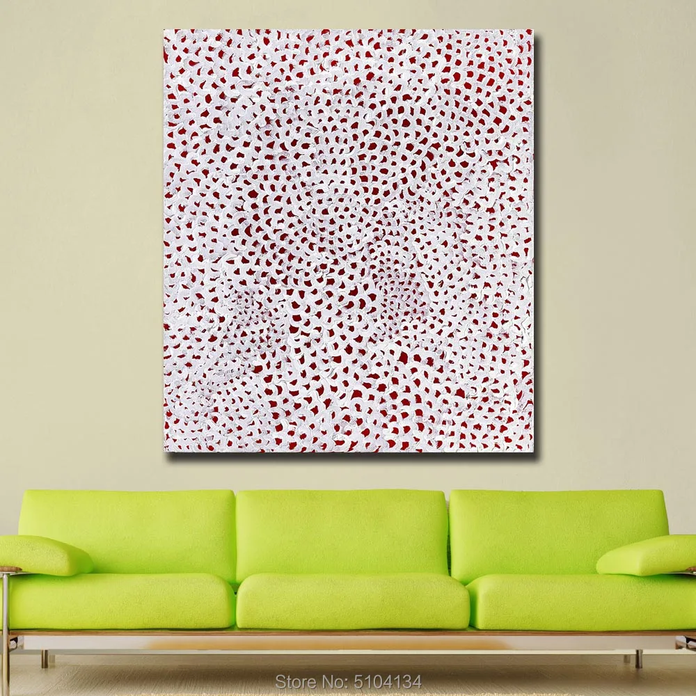 Модное настенное искусство Yayoi_kusama_nets картина маслом для гостиной украшение дома