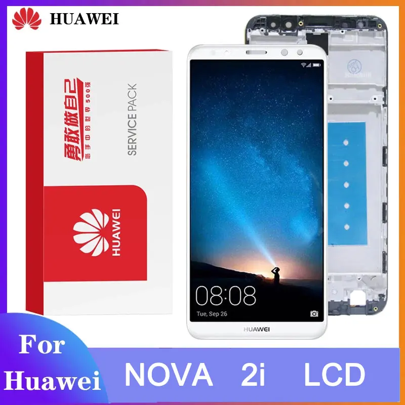 TFT-дисплей 5 9 дюйма для HUAWEI Nova 2i сенсорный ЖК-экран с рамкой Mate 10 Lite ЖК-дисплей |