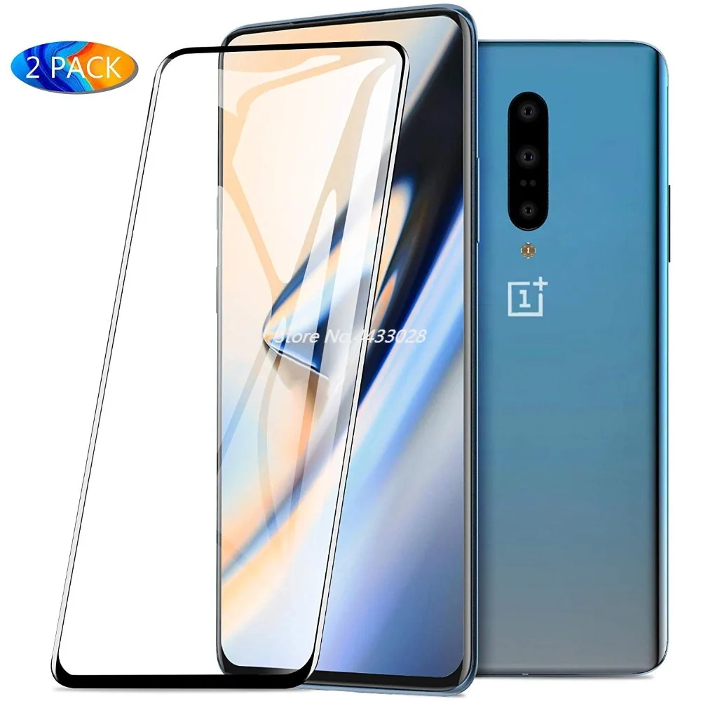 Закаленное стекло 5D с полным покрытием для OnePlus 7 Pro Защита экрана 1 + 7Pro защитная