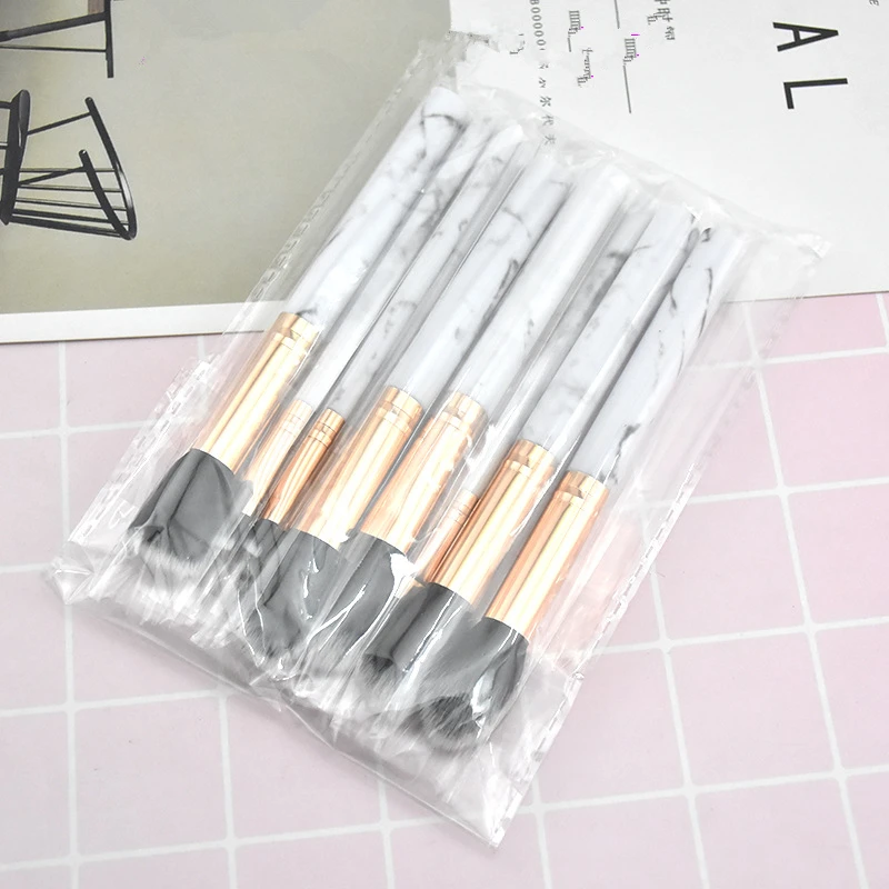 Набор кистей для макияжа 10 шт. профессиональная основа пудра кисть теней на веки