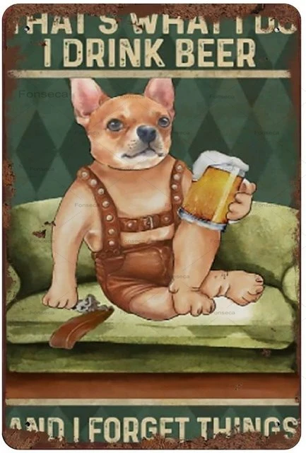 Винтажные забавные животные металлический знак креативные жестяные тарелки для