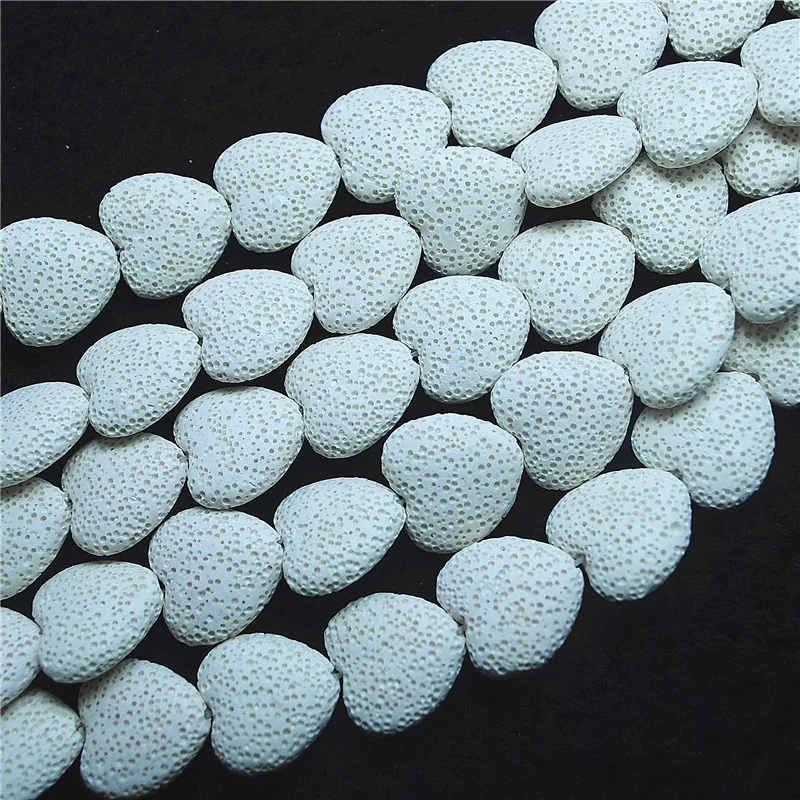 20 шт. натуральный белый лавовый камень хорошее качество драгоценный материал в