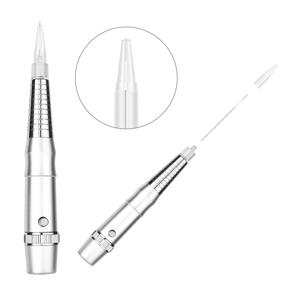 Newest Professional Makeup Tattoo Machine Set Permanent Eyebrow Lip Contour Pen Beauty Art Gun with Cartridge Needles |