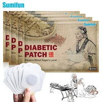 30pcs diabetic treatment patch hypoglycemic stickers reduce glucose content stabilizes blood sugar level herbal medical plaster