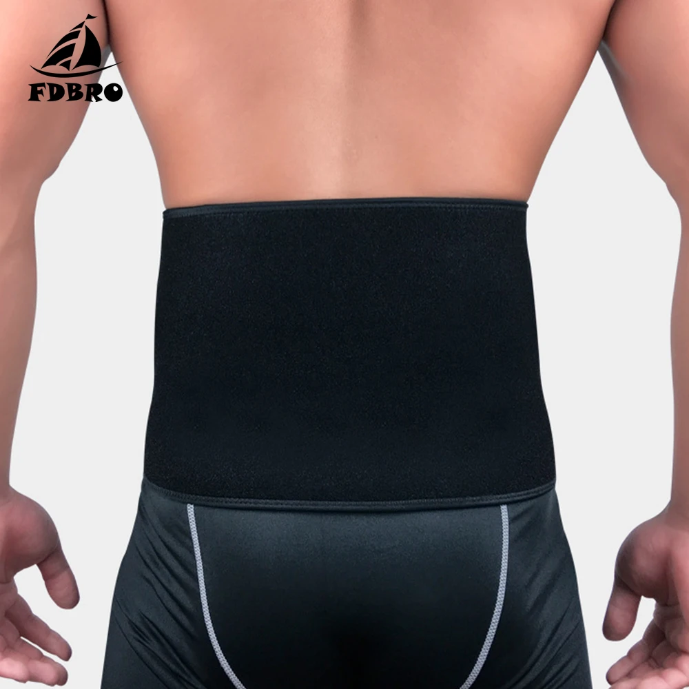 FDBRO пояс для триммера мужчин и женщин формирователь тела тренажер талии стройнее