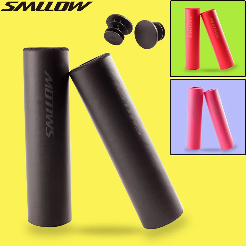 1 пара велосипедных ручек руля для горного велосипеда силикона
