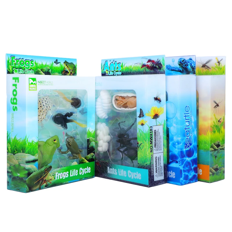 Имитация насекомых-лягушек жизненный цикл комаров модель черепахи муравьев