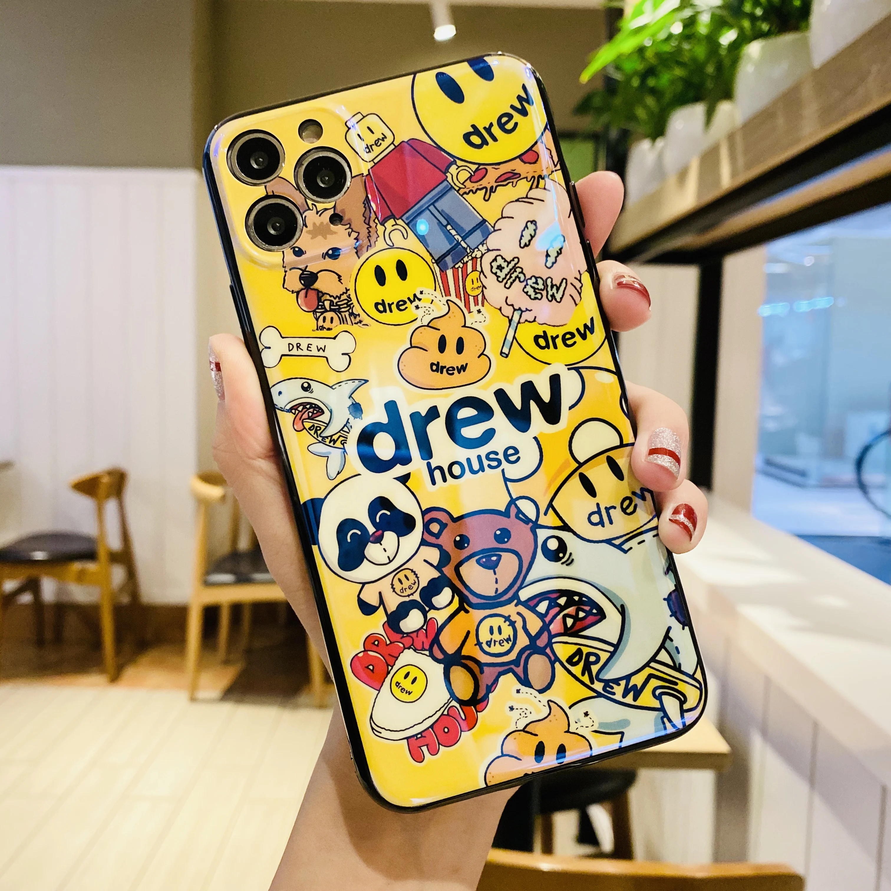 Силиконовый мягкий ТПУ чехол для телефона Samsung Note 8 9 10 Plus 20 Ultra A6 A7 A8 A9S A6S A8S Blue Ray |