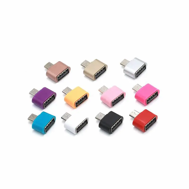 Микро USB к OTG адаптер 2 0 конвертер для Android Samsung Galaxy Huawei планшетный ПК флэш мыши