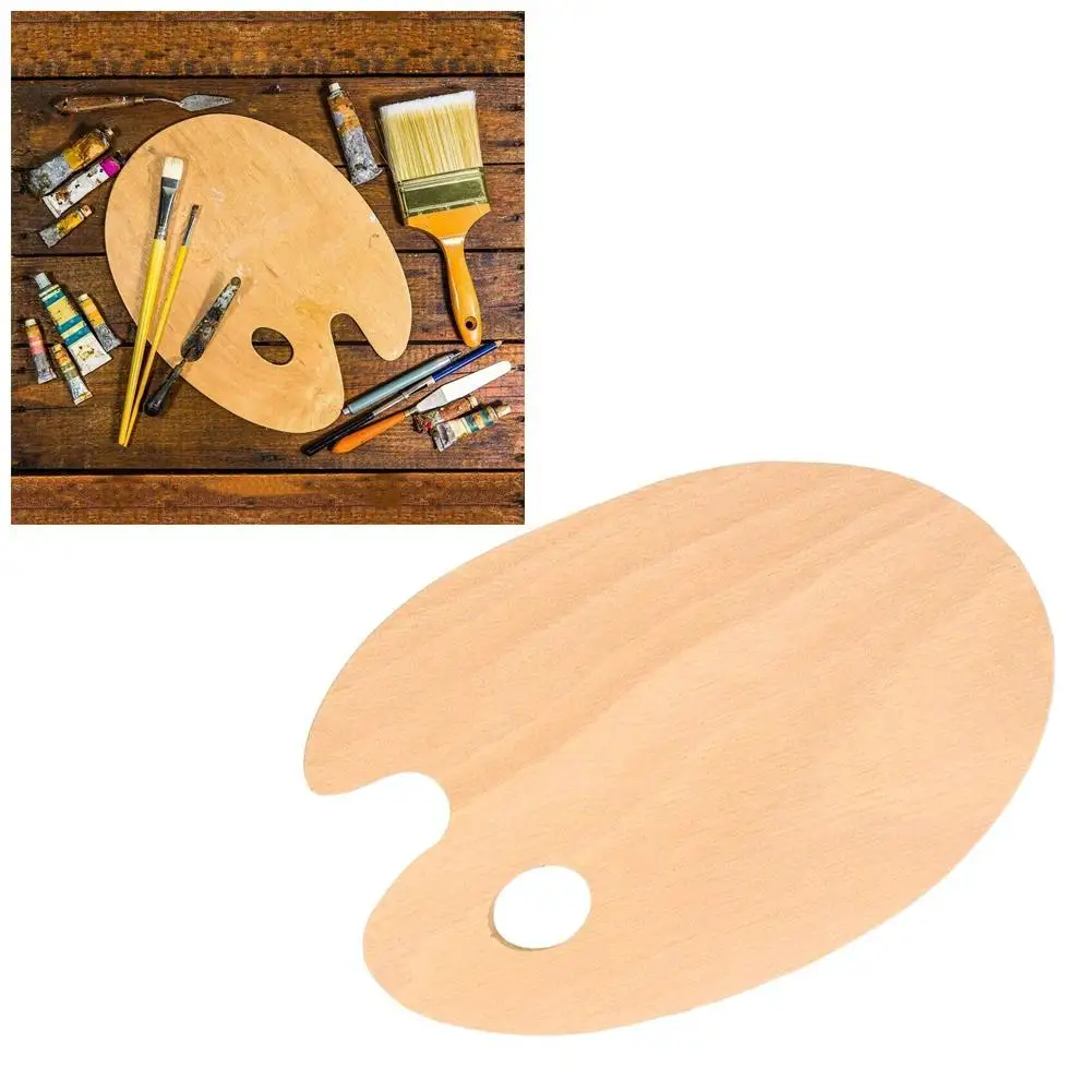 Деревянная раскраска яркая палитра Женская масляная художественная краска