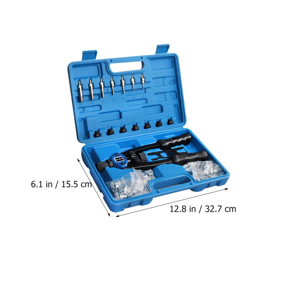 

110pcs Manual Rivet Nut Setter Kit Threaded Riveter Durable Threaded Insert Tool