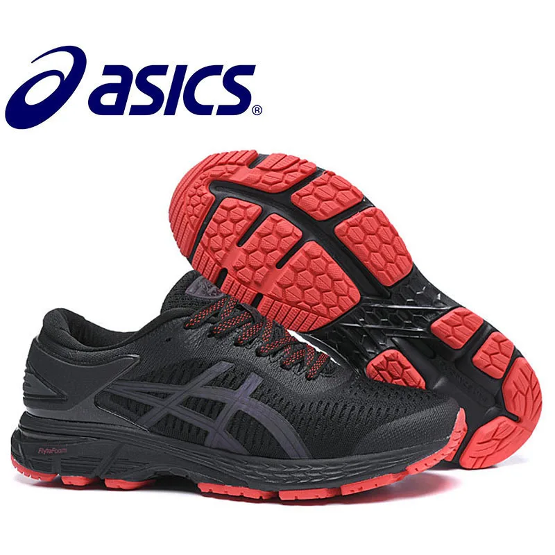 1 Оригинальная женская обувь Asics-Kayano 25 дышащая устойчивая обувь для бега уличная теннисная обувь Asics-gel kayano 25 - Цвет: 1