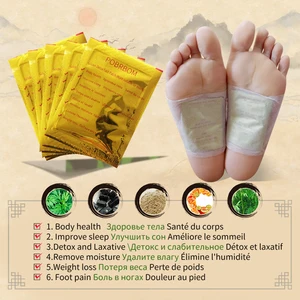 Подушечки для ног с глубоким очищением, Детокс-пластырь для ног, улучшение сна, похудение, подушечки против отеков, пластырь для похудения, инструмент для ухода за ногами