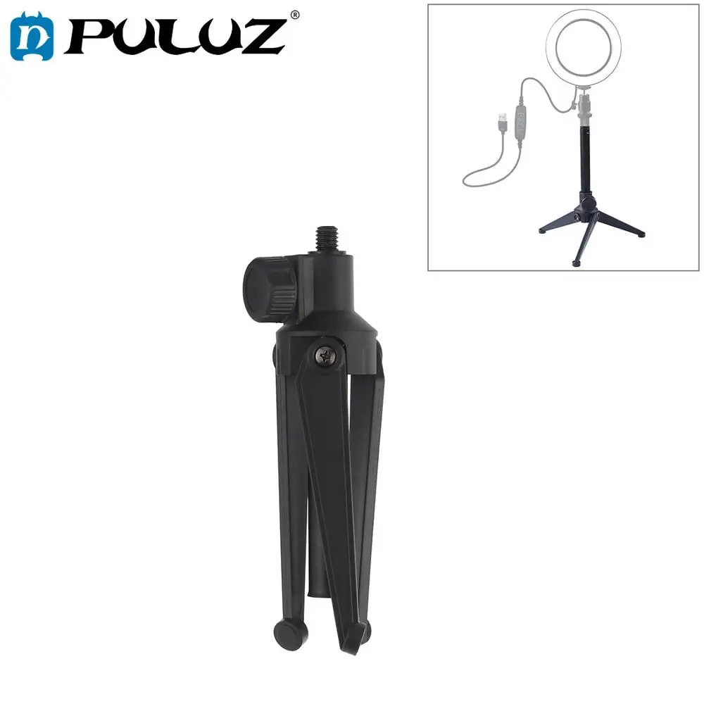 Настольный регулируемый штатив PULUZ PU408 селфи-палка 3/8 универсальный держатель с