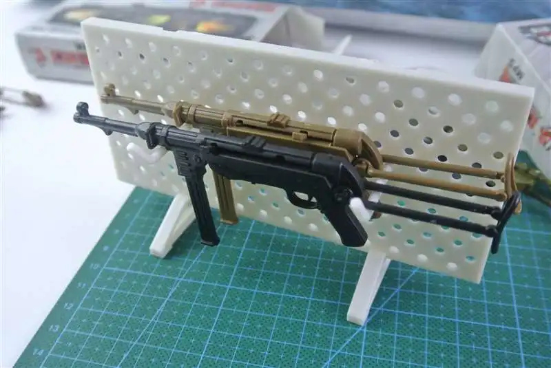 Сборная модель в масштабе 1:6 мини пулемет MP40 пластиковый пистолет Второй мировой
