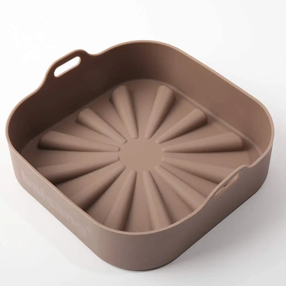 

Air Fryer Silicone Pot - Replacement for Paper Liners Cleaning the Air Fryer Basket Food Safe Silicone Material