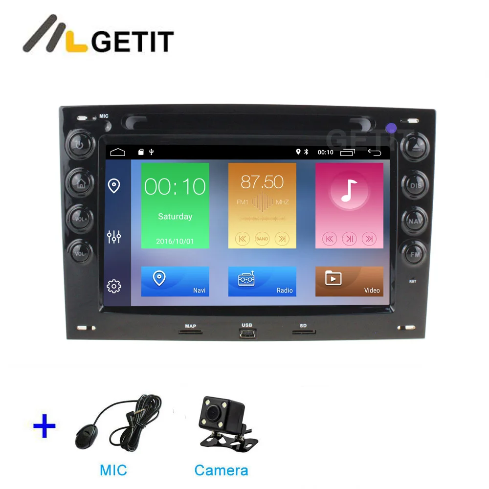 DSP 2G CAMERA DSP Android 9 автомобильный dvd-плеер gps для Renault Megane2 Megane 2 2006-2010 с wifi Bluetooth стерео радио - Цвет: DSP 2G CAMERA