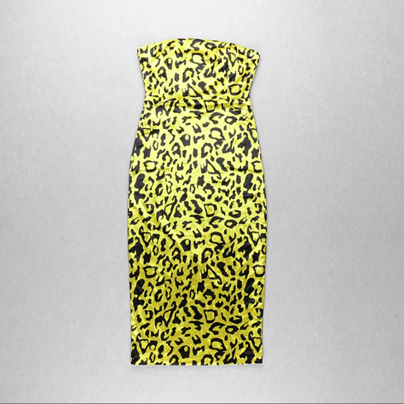 2019 Новая коллекция модных шоу-стиля сексуальное леопардовое вельветовое платье