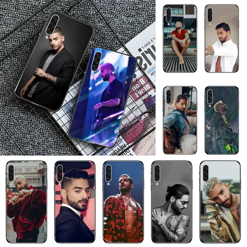 

maluma Colombia singer Phone Case For Samsung galaxy A S note 10 7 8 9 20 30 31 40 50 51 70 71 21 s ultra plus