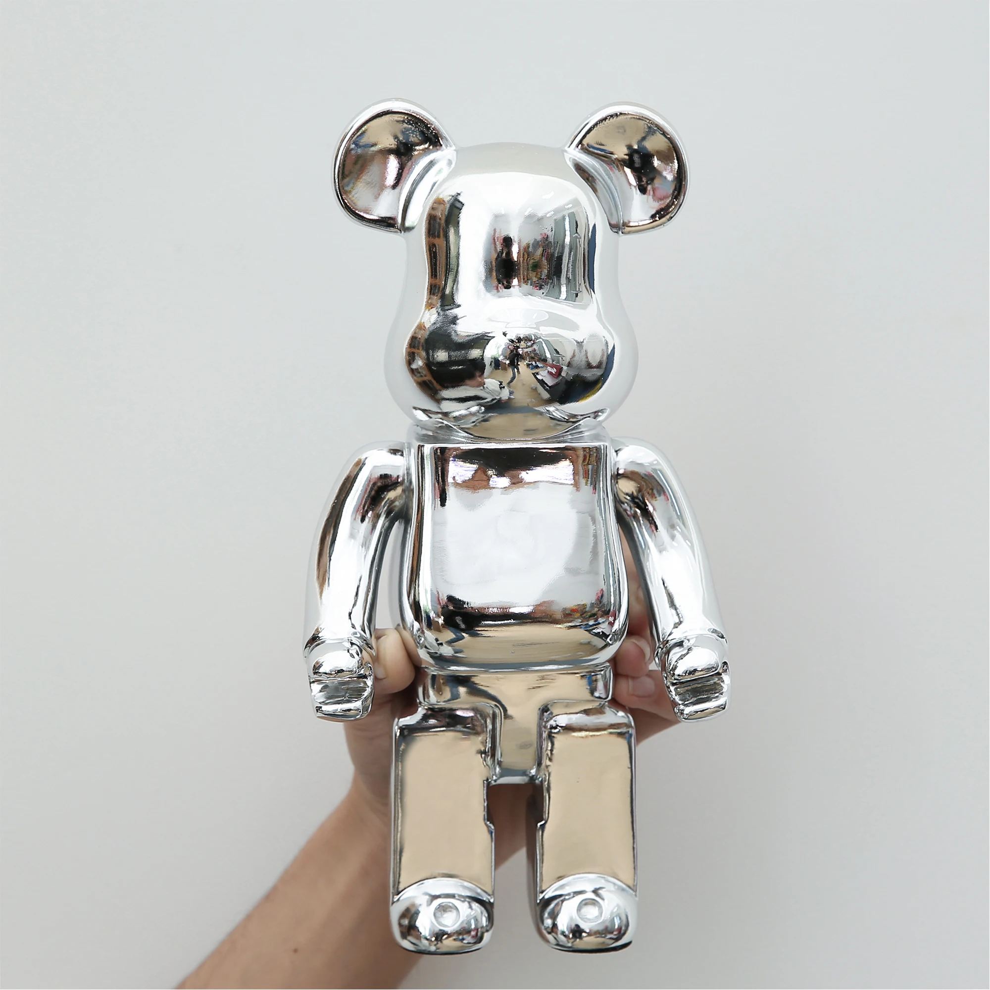 figurines for interior 28cm bearbrick 400 berbrick games home decoration desk accessories luxury living room decoration new free global shipping