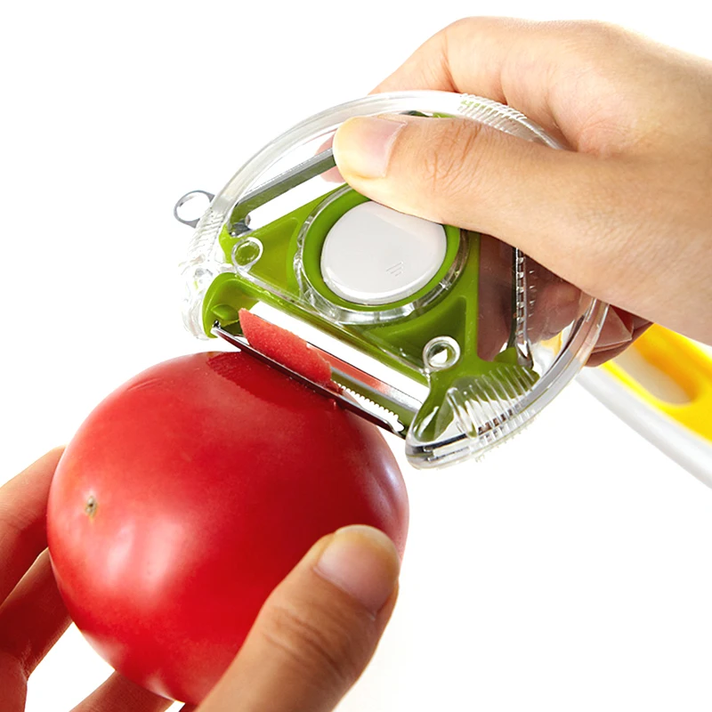 3 в 1 многофункциональная Овощечистка из нержавеющей стали|Овощечистки и ножи для