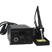 saike 937 soldering station digital display 45w adjustable temperature electric soldering iron welding pen