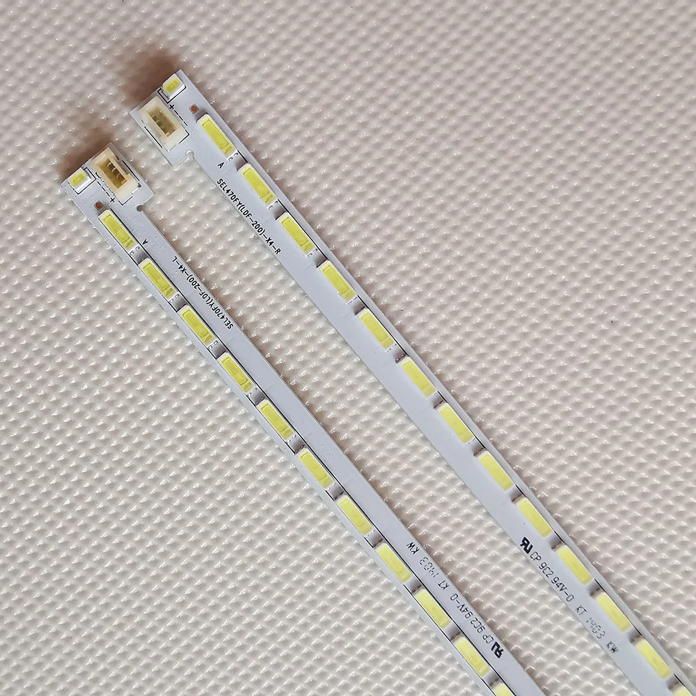 

2 шт. новая светодиодный ная подсветка SEL470FY(LDF-200)-X4-R/L Замена для Skyworth 42E615L SEL420V8-S0AA 5300-AZ420V8R0/L0