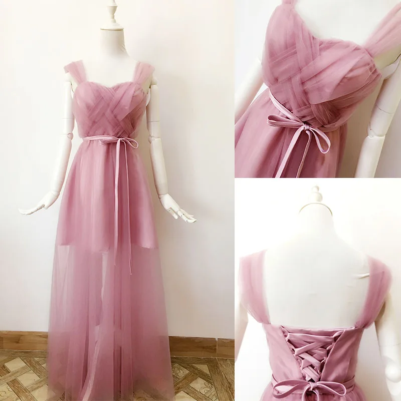 Красное платье подружки невесты длина до пола для выпускного вечера сестры