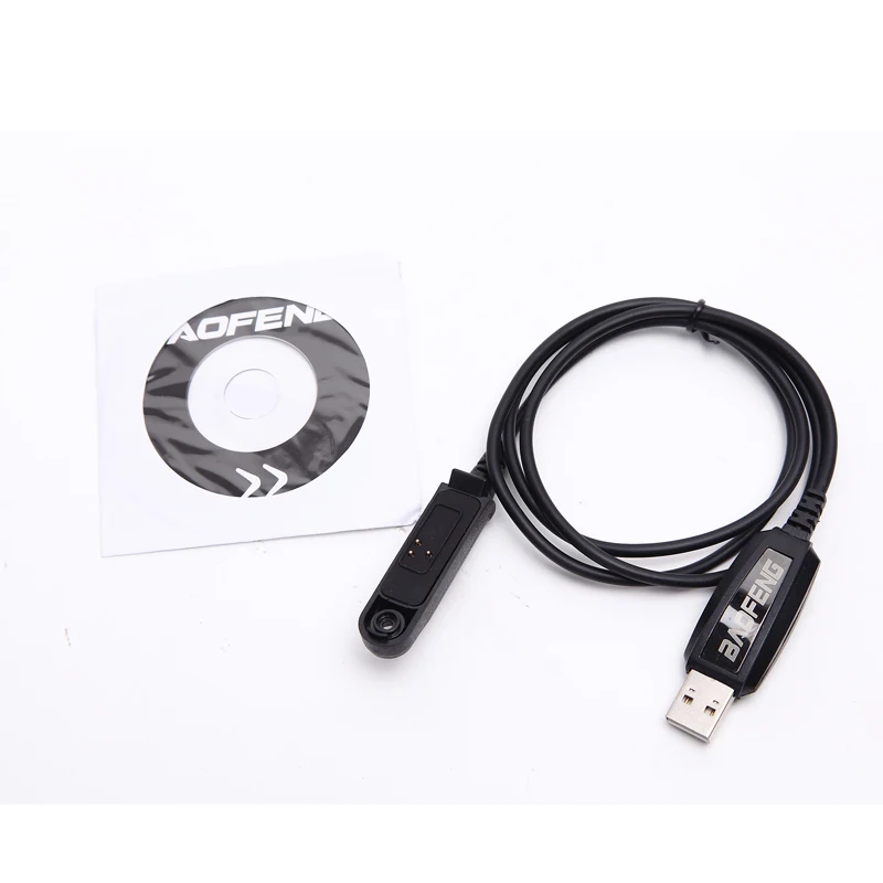 100% Оригинал BaoFeng UV9R USB Кабель для программирования компакт диск с драйверами UV XR A