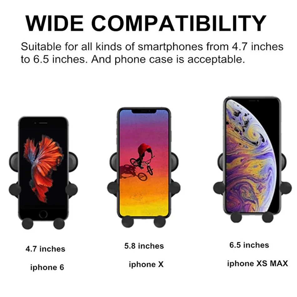 Универсальный автомобильный держатель для телефона с GPS подставкой