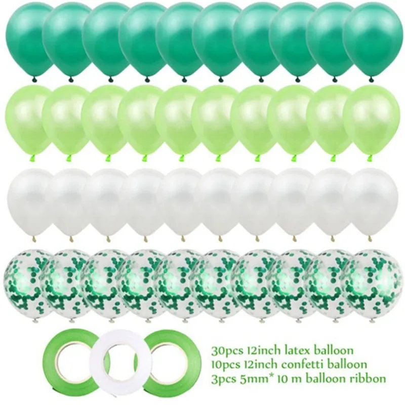 

43pcs 12inch Confetti Latex Balloons Birthday Wedding Bachelorette Party Decorations Anniversary Backdrop Decor Rose Gold Round