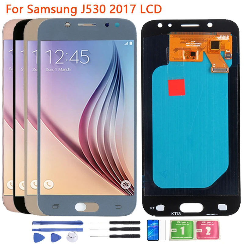 Сменный ЖК экран SUPER AMOLED J530 для Samsung Galaxy J5 2017 сменный сенсорный с рамкой в сборе