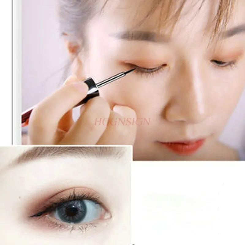Eyeliner Waterproof Sweatproof Non-marking Long-lasting No Smudge Hard Head Authentic Female Cream,lazy Person Sale