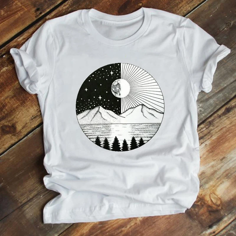 Женская летняя футболка с коротким рукавом и графическим принтом в стиле 90-х |