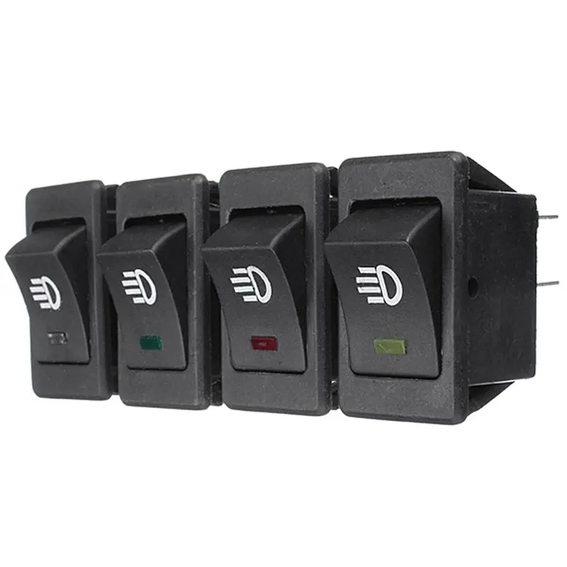 4X 12V 35A автомобиль грузовик лодка туман светильник кулисный переключатель &amp 1x