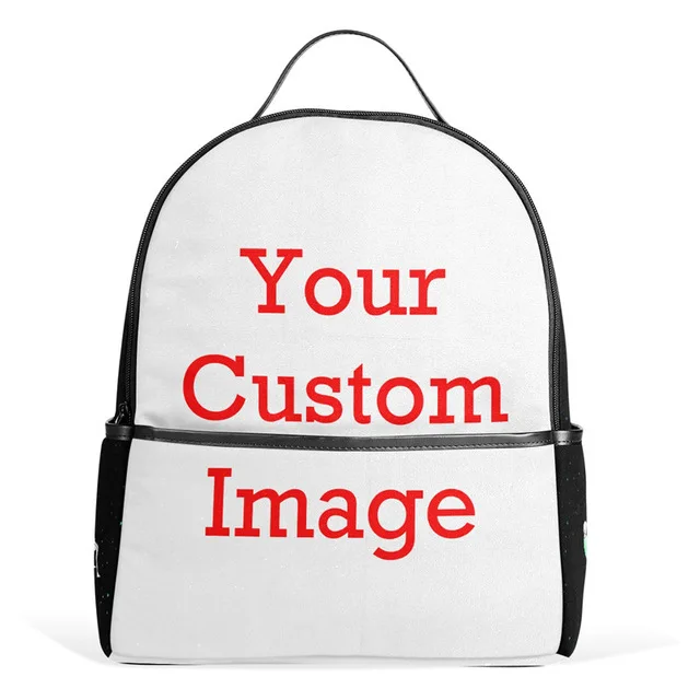 Custom ALAZA Эйфелева башня студенческий Рюкзак Девушка красочный черный рюкзак школьный для женщин дети ноутбук сумка в подарок на день рождения регулируемый ремень - Цвет: Custom