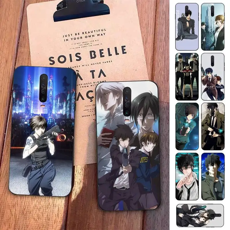 

Yinuoda PSYCHO-PASS Phone Case for Redmi 5 6 7 8 9 A 5plus K20 4X S2 GO 6 K30 pro