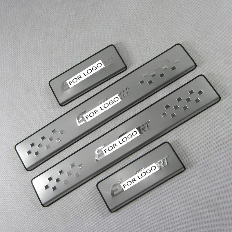 Стайлинг автомобиля Накладка на порог из нержавеющей стали автомобильные