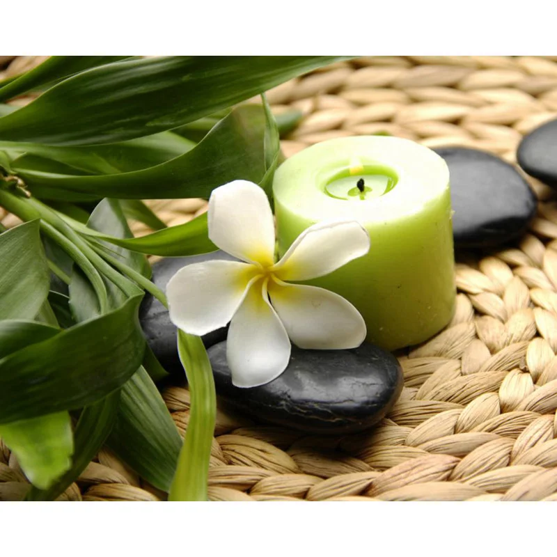 Сделай Сам Набор алмазной живописи Белая орхидея 5d полная инкрустированная