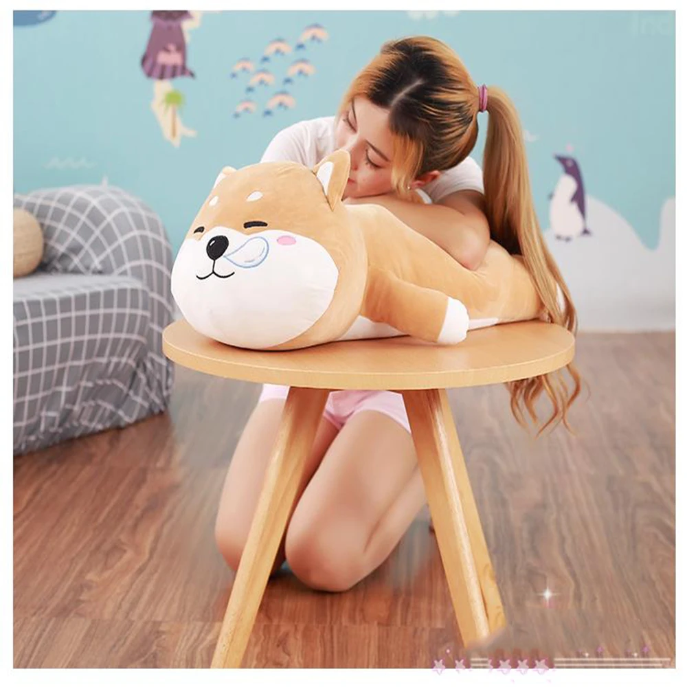 Симпатичная деревянная собака, плюшевая игрушка, подушка для объятий, кроватка для сна Kirky, большая тряпка для девушек, супер-мен от AliExpress RU&CIS NEW
