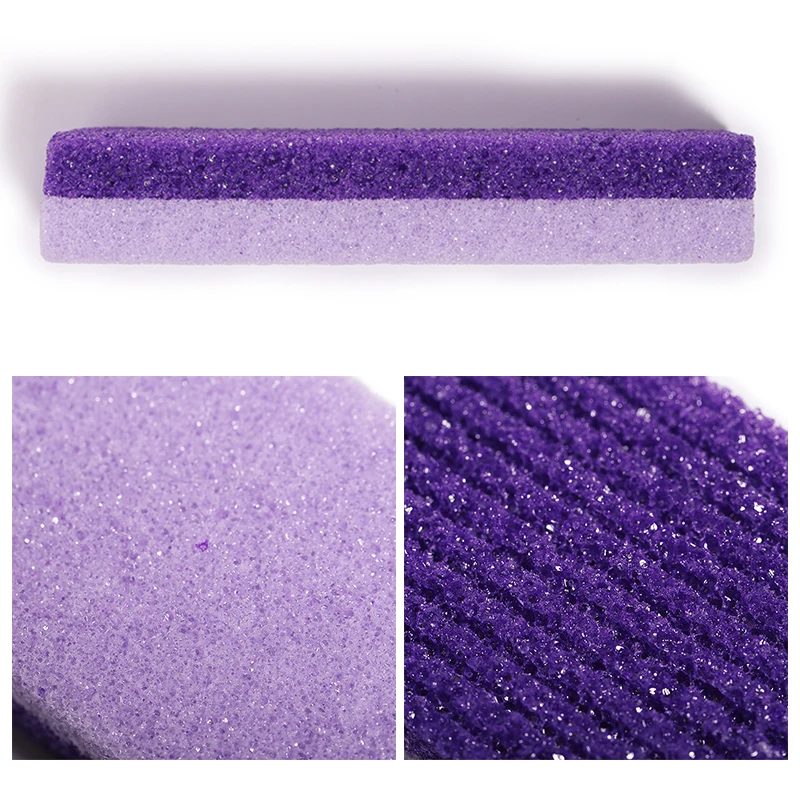 1 шт. Уход за ногами камень фиолетовый пемза для ухода скраб мертвой терка ступней