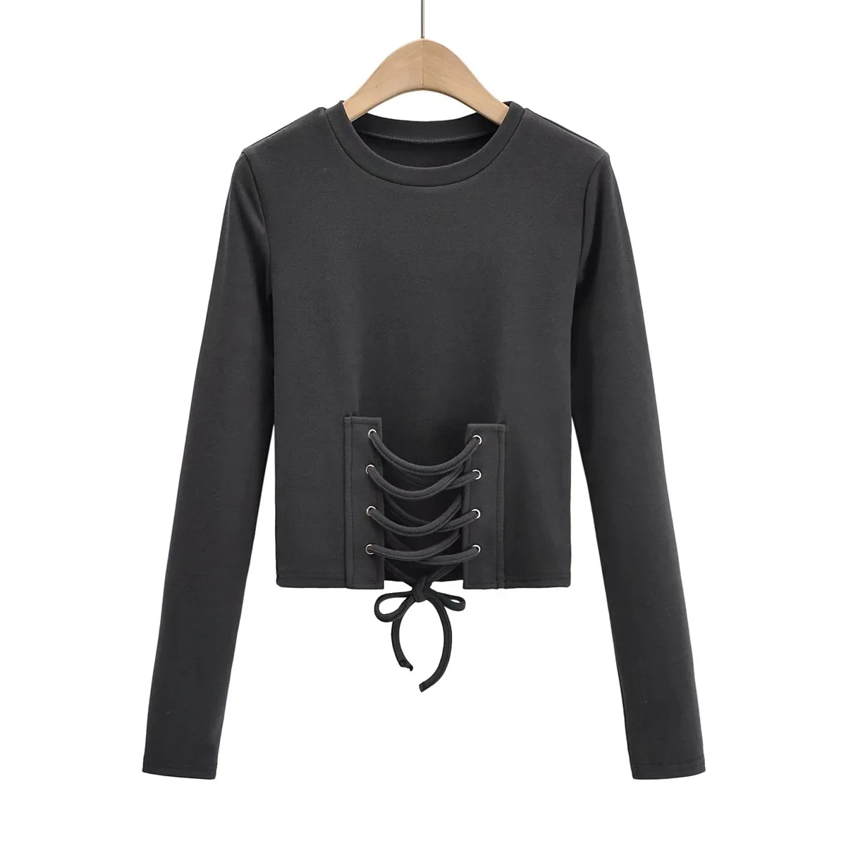 

Bottom Shirt Winter New Fashion Plus Velvet Rope Slim Slim T-shirt