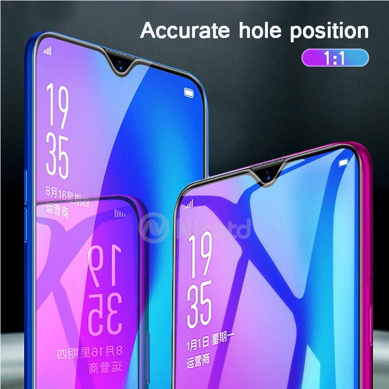 NicoTD 9H Color Tempered Glass For Xiaomi Redmi 5 5Plus Screen Protector Film Plus Black White Golden Transparent | Мобильные