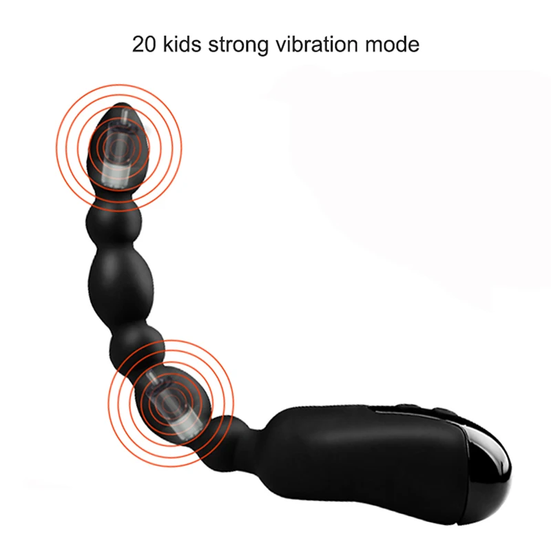 Anal Sex Toys Vibrator For Woman Men Dildo Butt Plug Stimulator Prostate Massager Vibration Beads Adult Products | Красота и здоровье